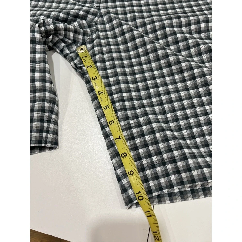 WOMENS NIKE GOLF DRI FIT PLAID SHORTS 10 Medium